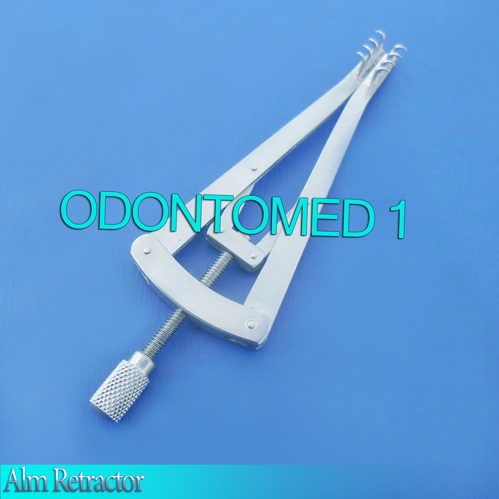ALM Retractor 3 7/8"  Sharp/Sharp Surgical Veterinary ENT Inst