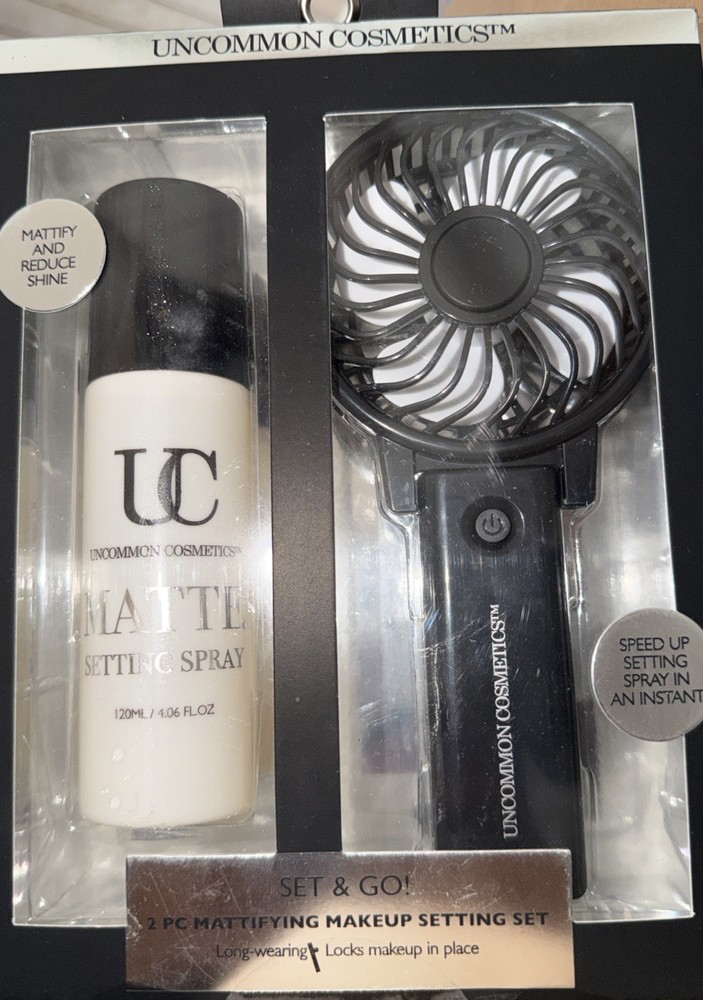 UNCOMMON COSMETICS 🌹 2pc MATTIFYING SETTING SET LOCKS MAKEUP IN PLACE