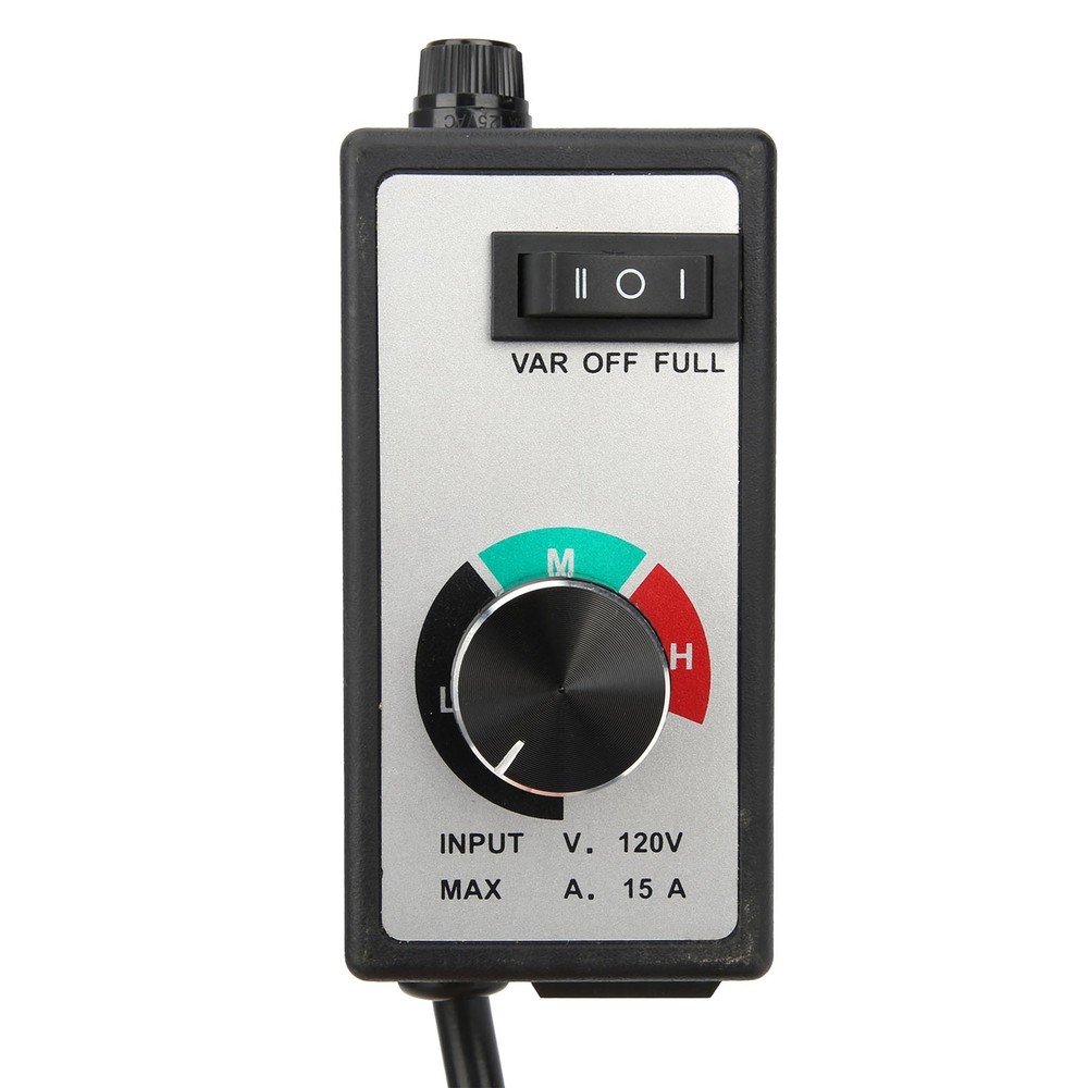 Fan Speed Controller Variable Adjuster Electronic 120V 1500W 15A US Plug 2 New