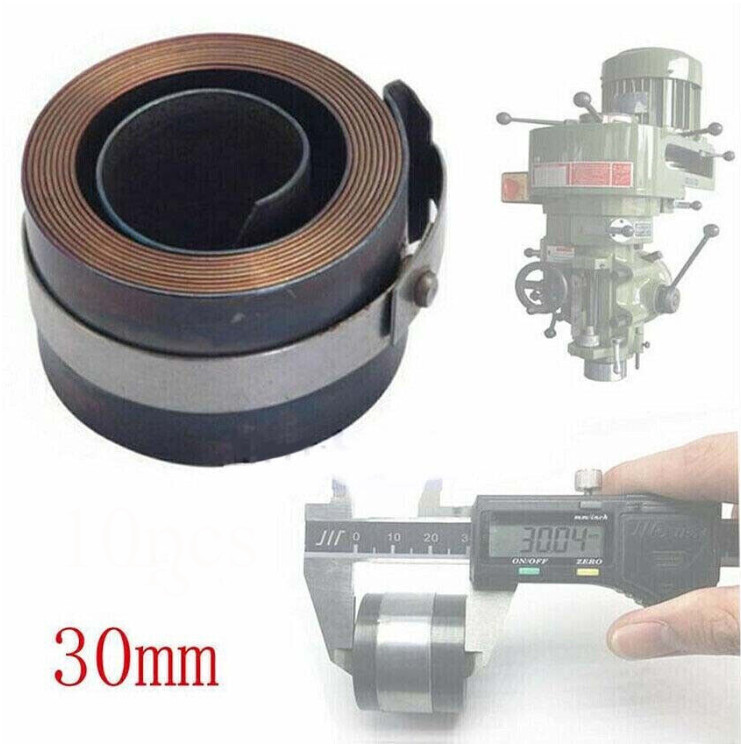 30mm Milling Machine Part Spindle Quill Return Clock Spring B178