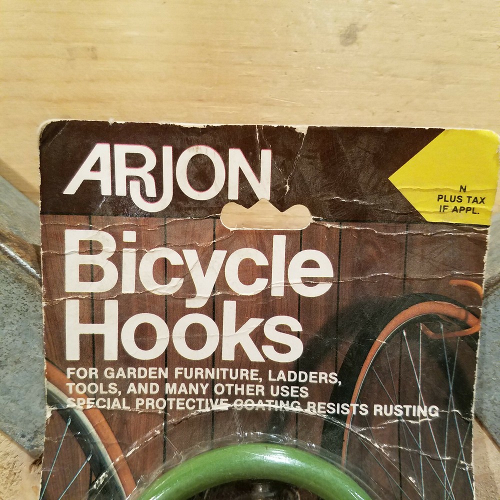 Bicycle Hooks Wall Ceiling Pair No. 565 Swanky Barn