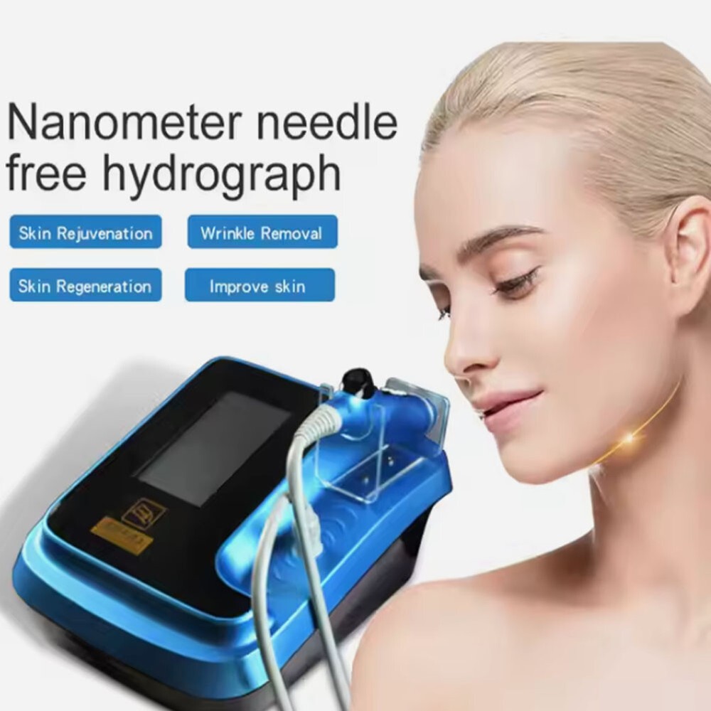 Facial machine Wrinkle Removal Moisturizing EMS + RF mesotherapy gun