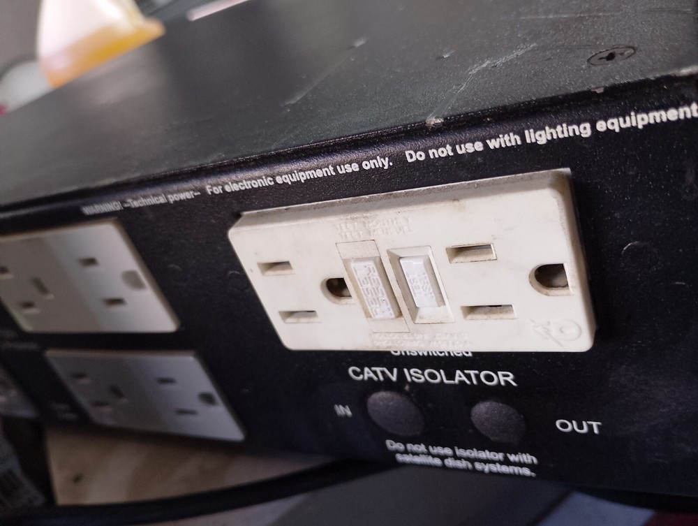 Equitech Model Q Power Conditioner q1000 Equi=tech