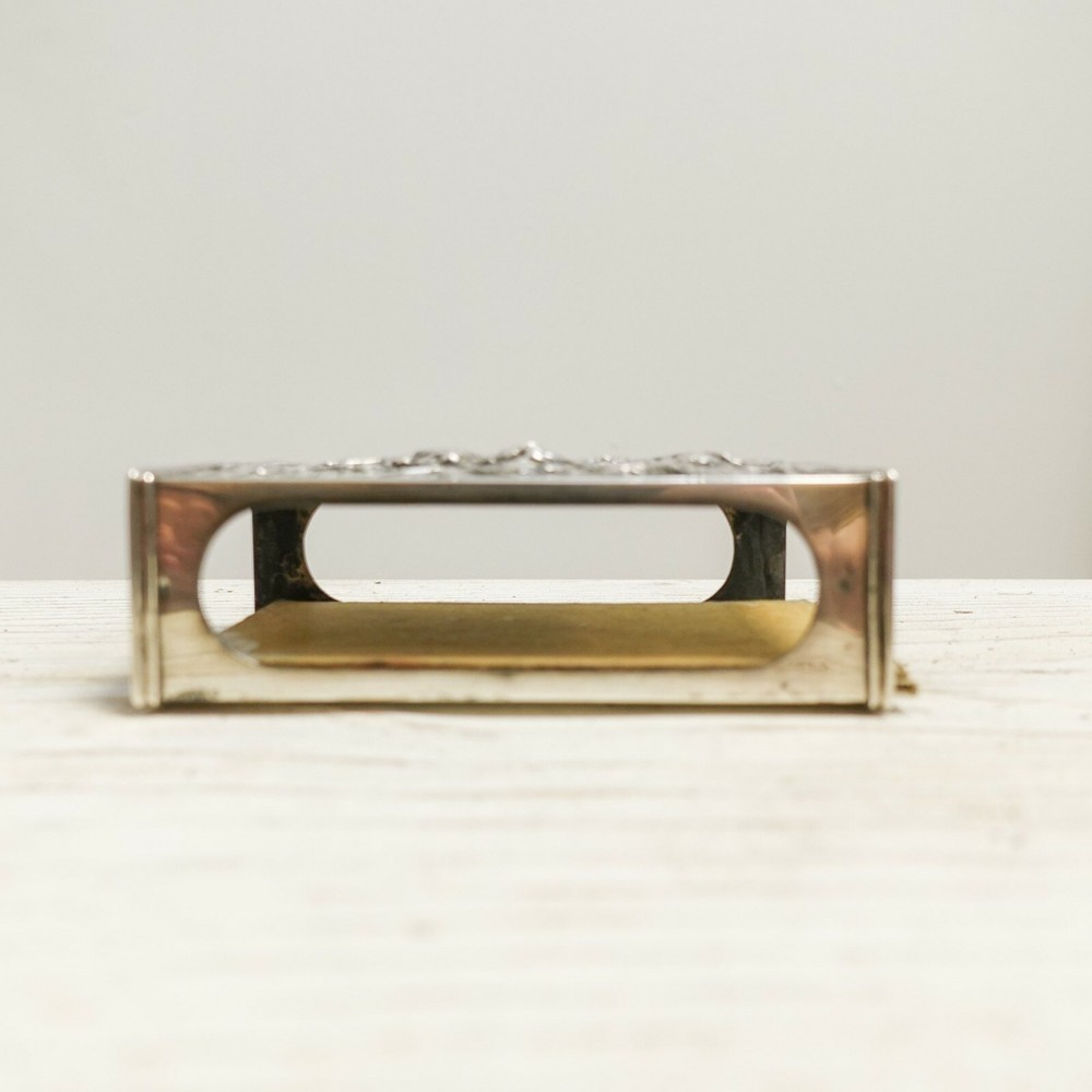 A Dutch Silver Matchbox Cover