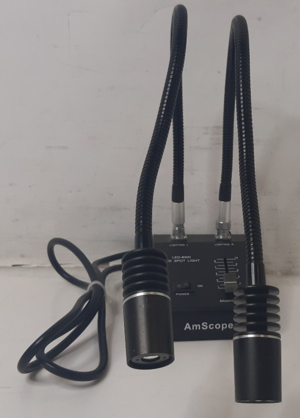 AmScope LED-8WD LED Spot Light | Tested - Working |