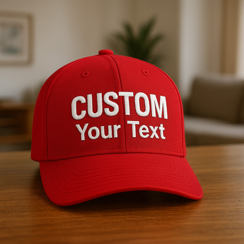 Custom Embroidered Baseball Cap Personalized Text Dad Hat with Your Own Message