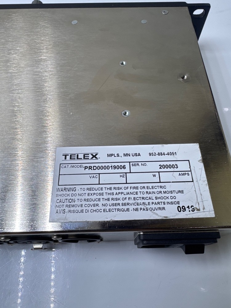 RTS Telex KP412LK-E PRD000019006 Intercom Panel Keypaner