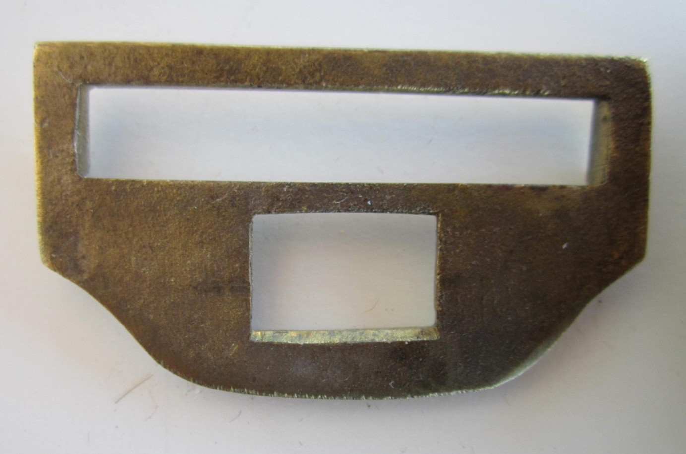 CIVIL WAR BELT PLATE VIRGINIA STATE CAVALRY - BENCH MARKED Reproduction