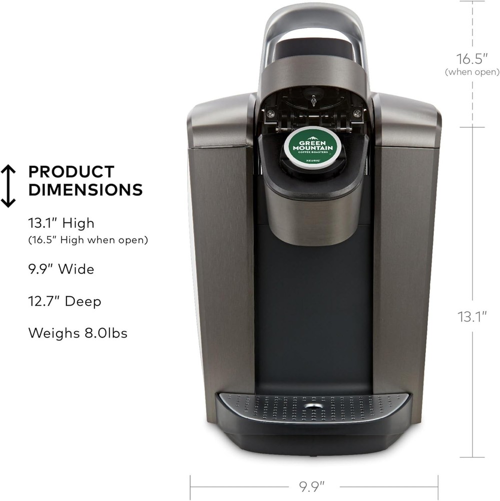 Versatile K-Elite Single Serve K-Cup Coffee Maker - Customizable Brew Experience