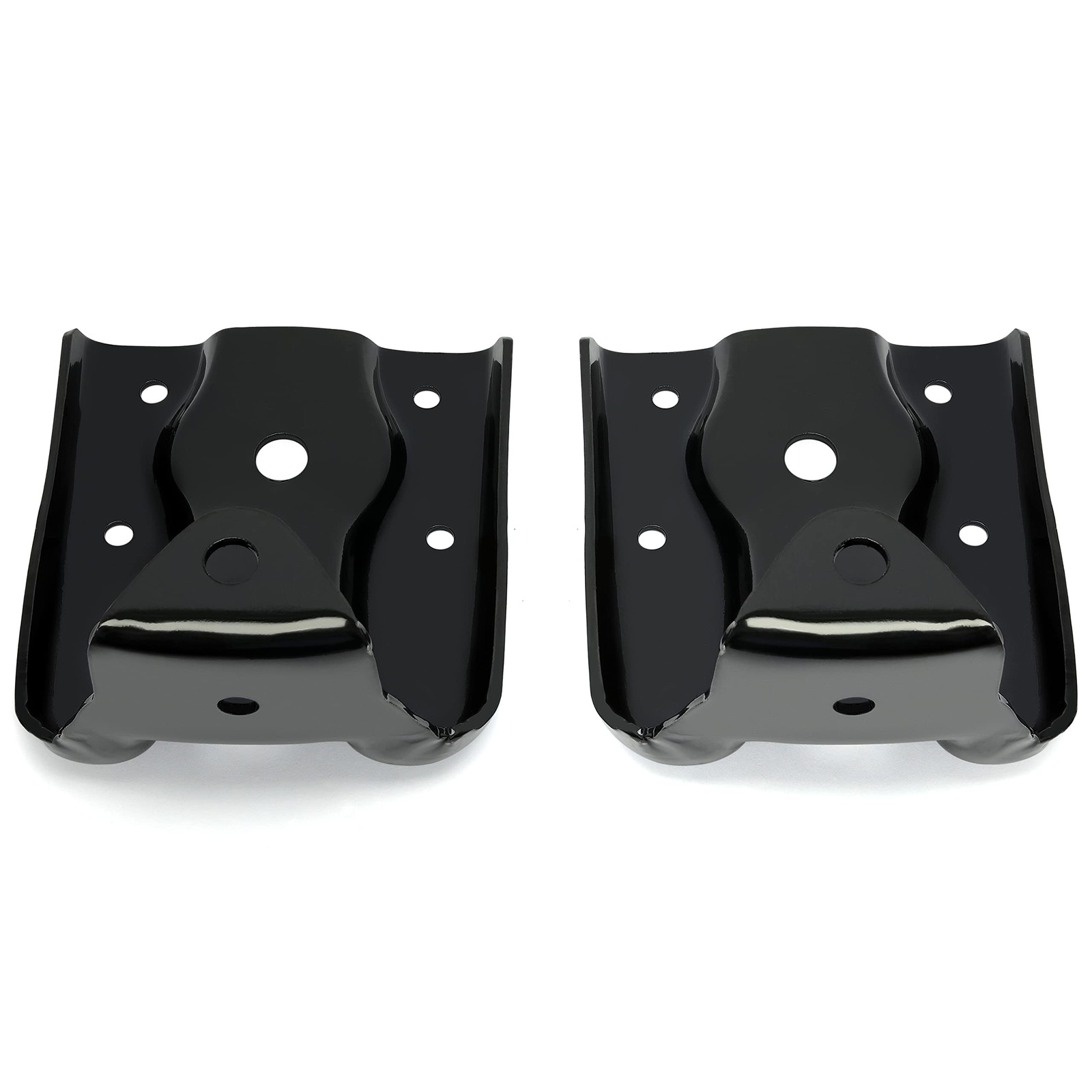 Rear Leaf Spring Bracket Kit Compatible with 1999-2015 Chevy Silverado