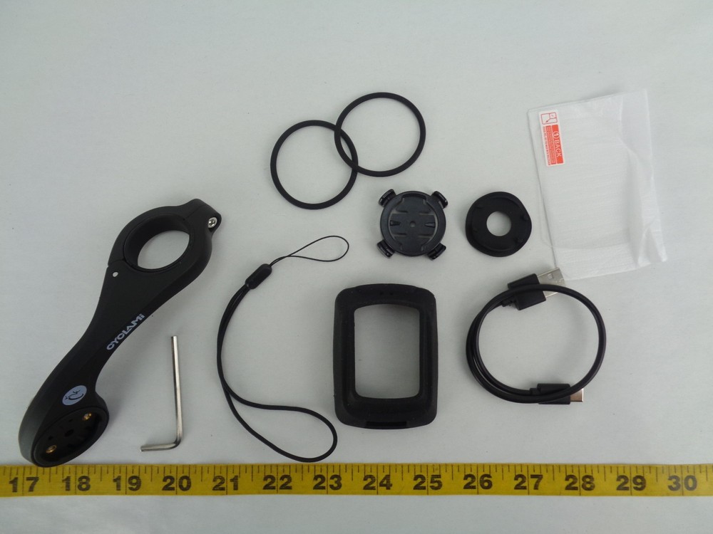 XOSS G+ Smart GPS Cycling Computer with Accessories Screen Protector Mount etc