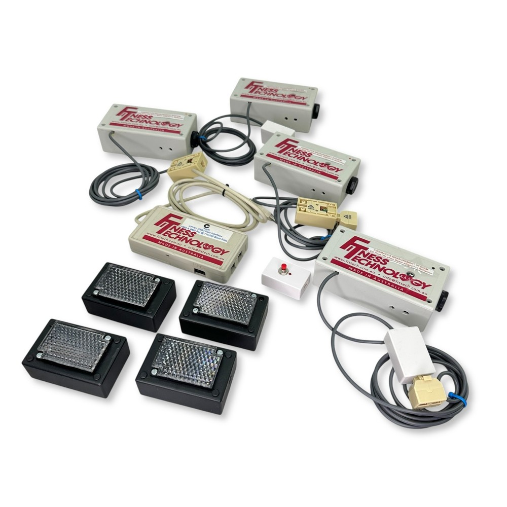 Fitness Technology KMS Kinematic Timing System XPV6+ USB2 Interface 4 Gates