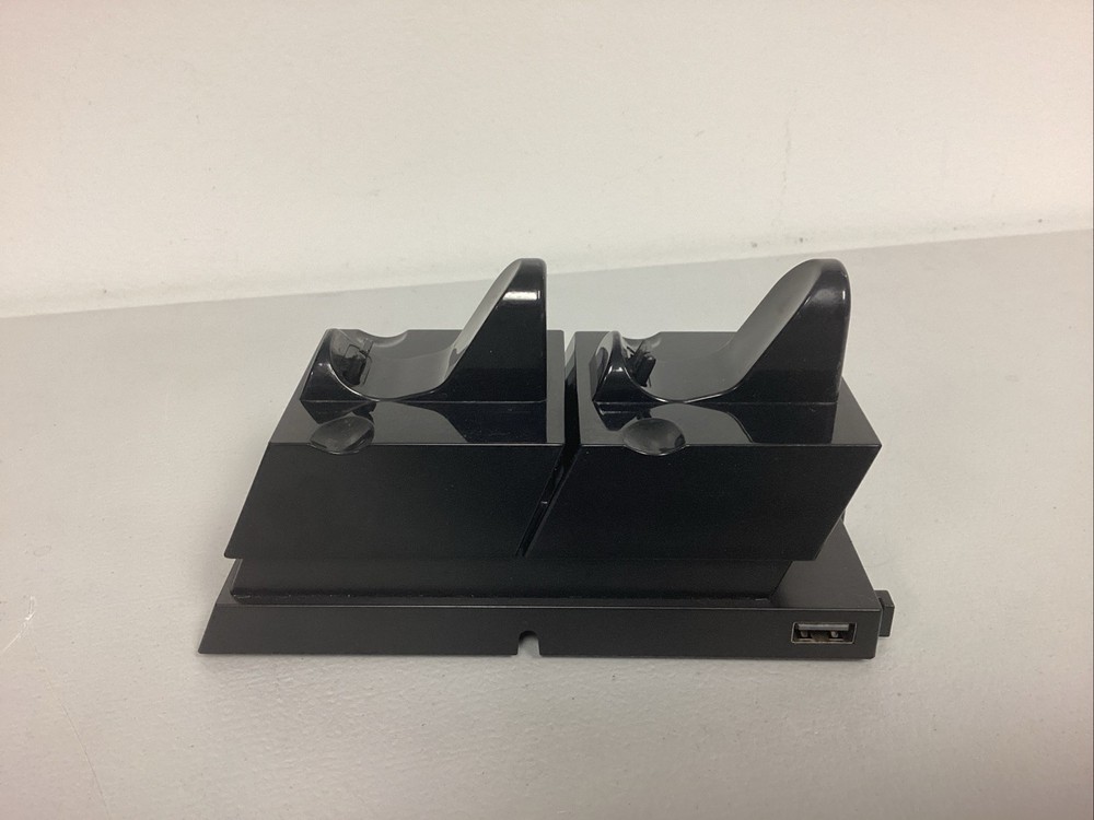 PS4 Double Controller "Power A" Charging Stand Model#1426803-01 Tested