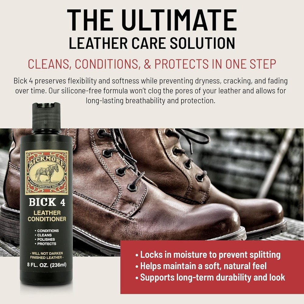 Bickmore Bick 4 Leather Conditioner - 8oz