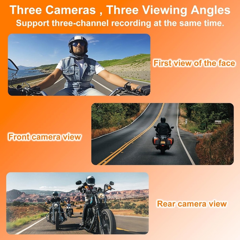 Motorcycle Carplay6.25" Touchscreen - Wireless Wired GPS Waterproof Android Auto