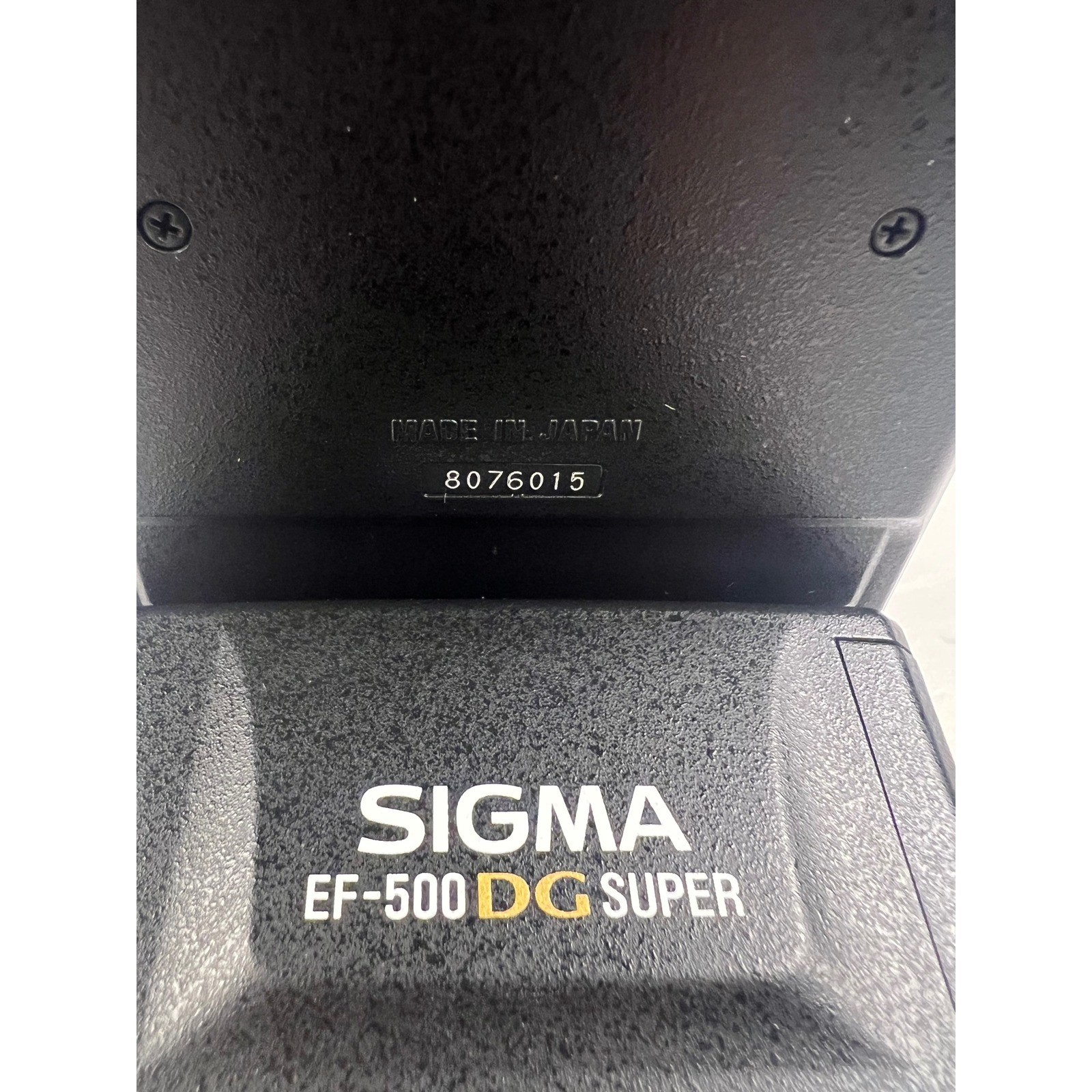 Sigma EF 500 DG NA-iTTL Super Flash Unit Camera Speedlite for Nikon