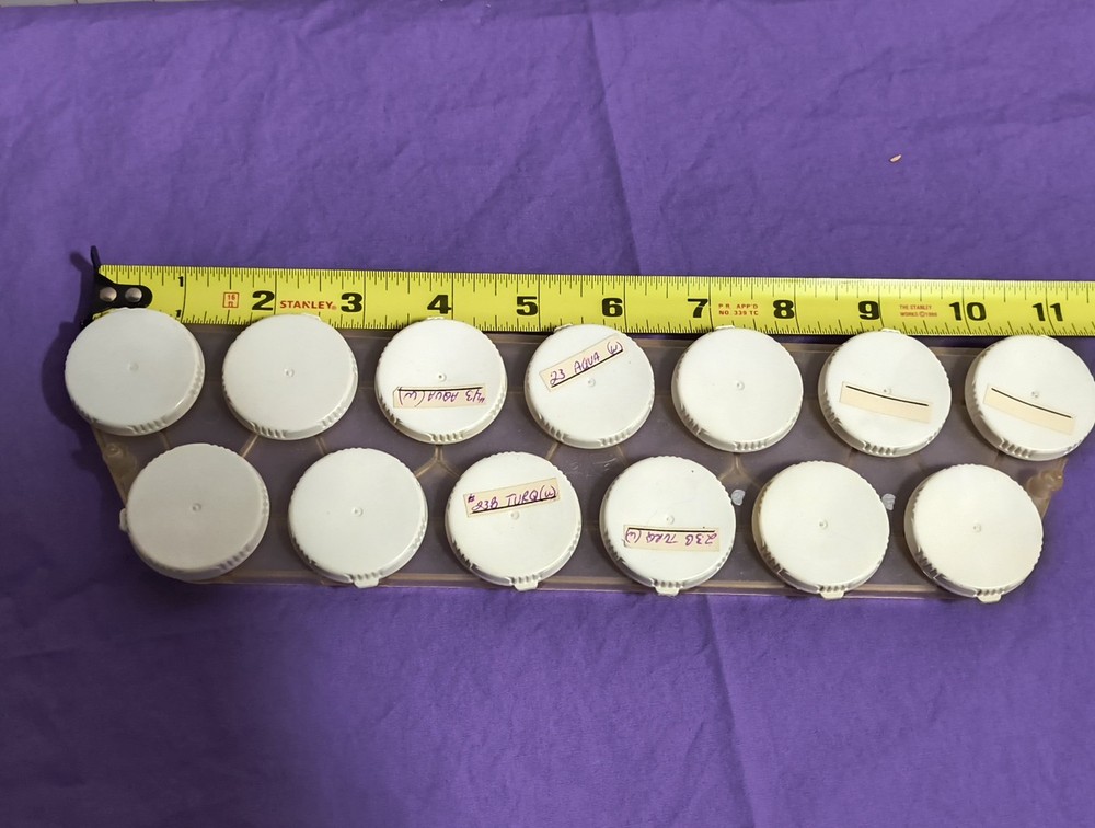 7 Bead Storage Containers