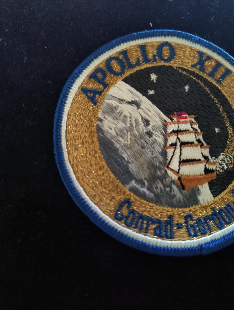 Vintage Apollo 12 Patch Conrad Gordon Bean