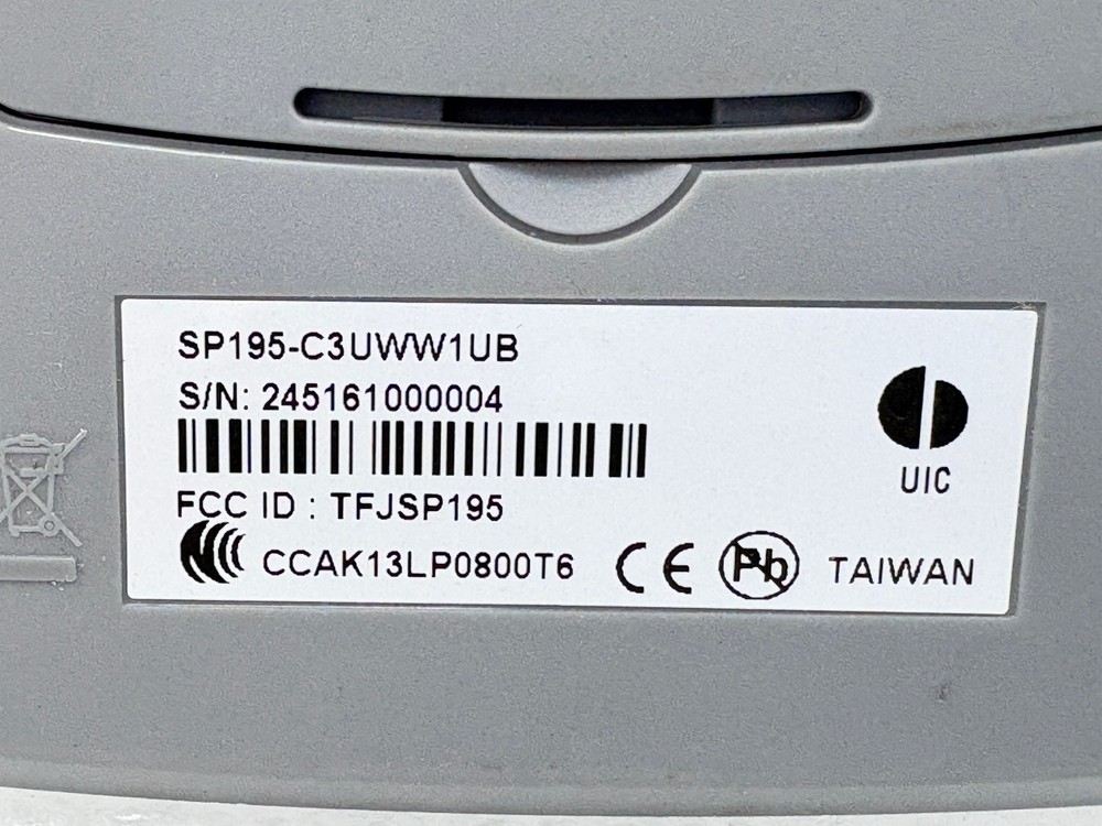 Pre Owned | UIC SP195 USB Smart Card Reader POS Payment Terminal Device - White