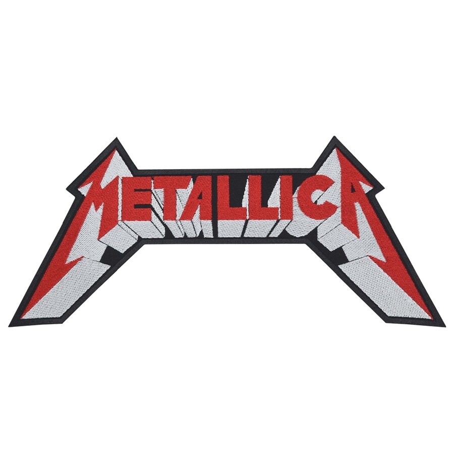 Metallica (old logo) EMBROIDERED BACK PATCH