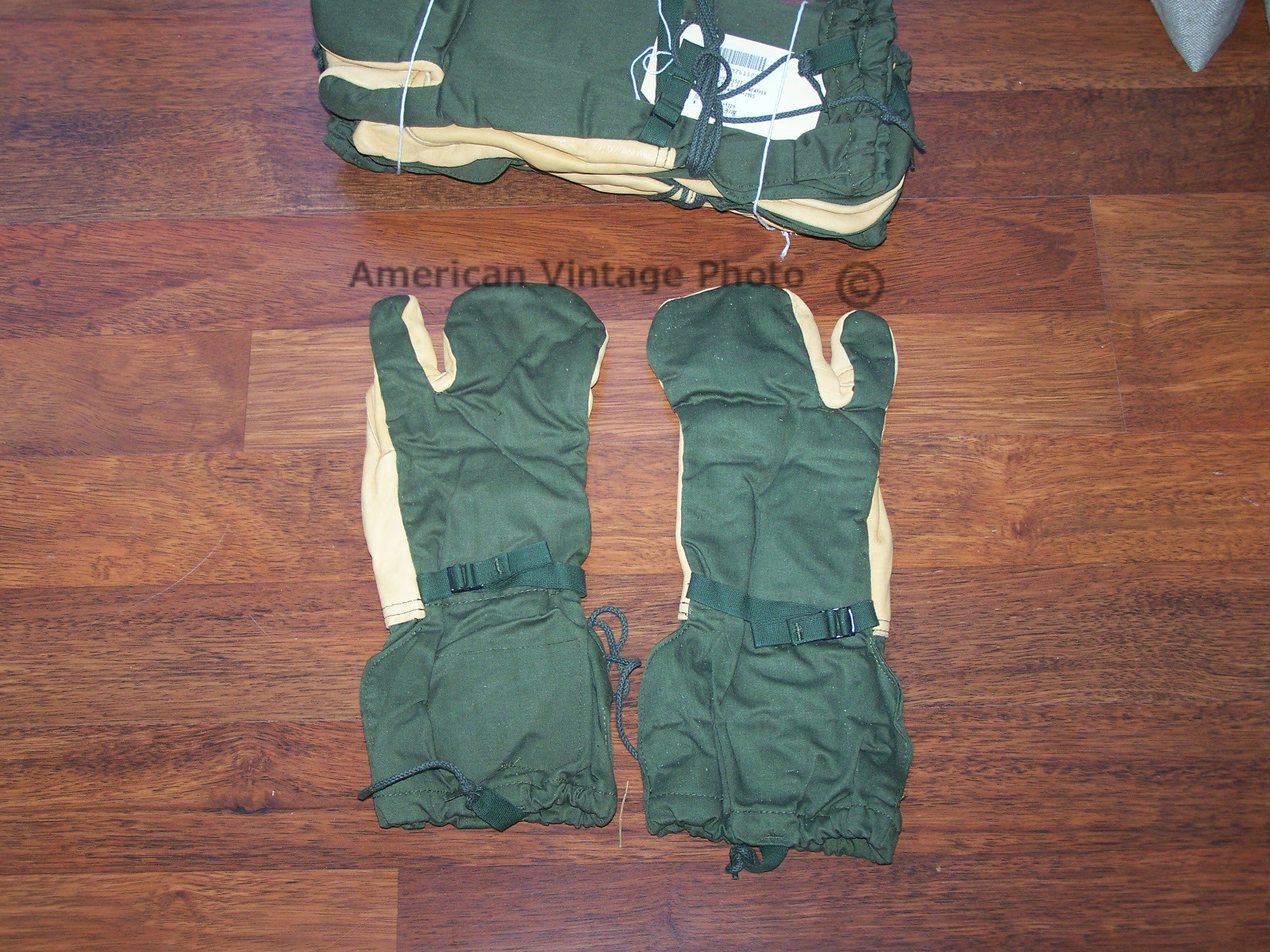 Mittens Trigger Finger + Wool Liners Large Military USMC Cold Weather NOS