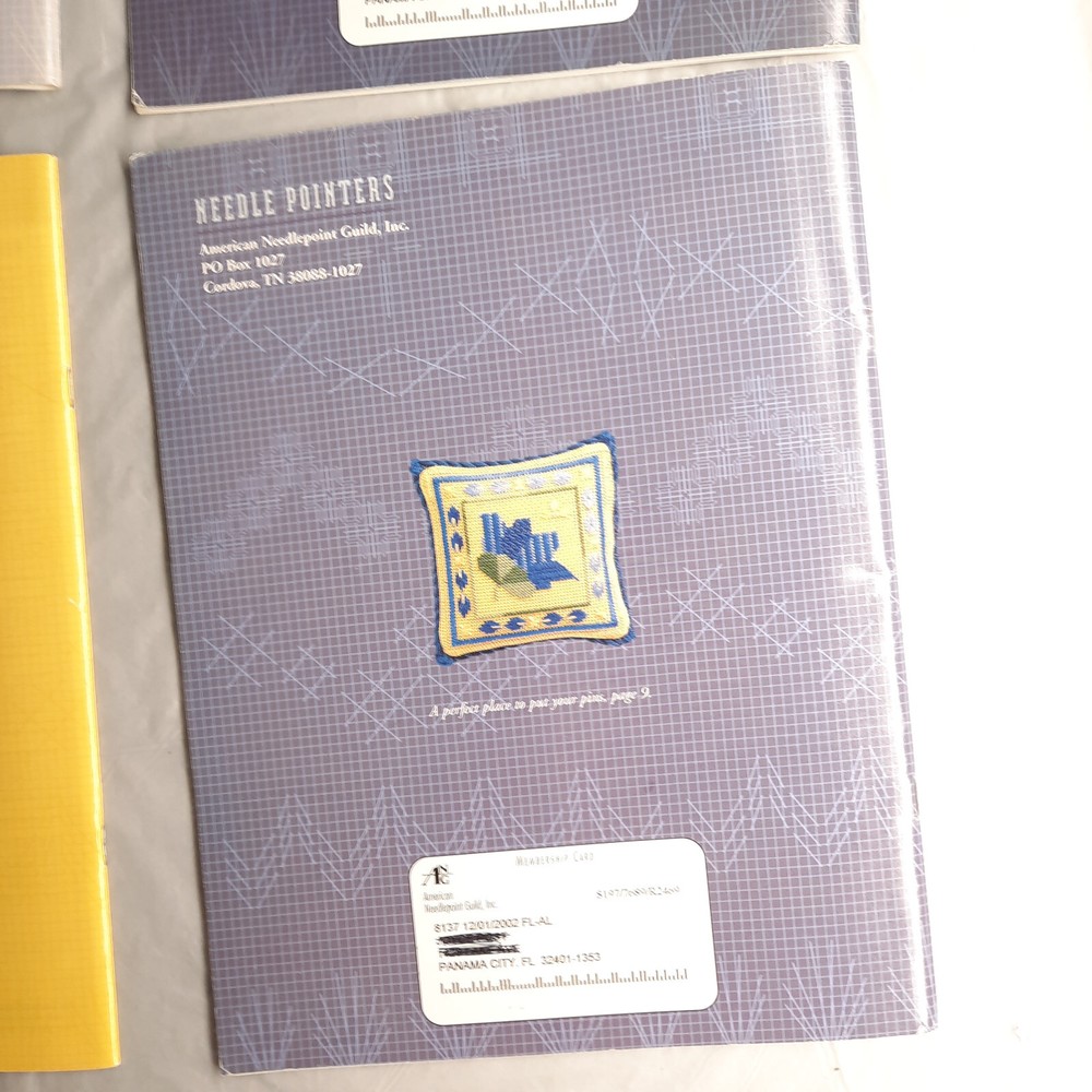 Needle Pointers Magazine Lot 2002 Partial Year 4 Issues Set