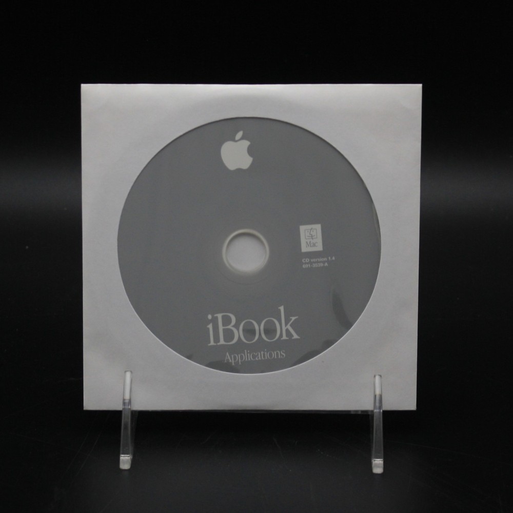 iBook Mac OS 9 & X 10.1.4 Install 2002 Disc 1, 2 ,3, 4 Plus Software