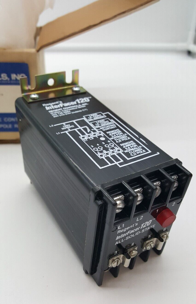 REGENTS, InterFacer 120 SOLID-STATE RELAY, MULTIPOLE, 120VAC