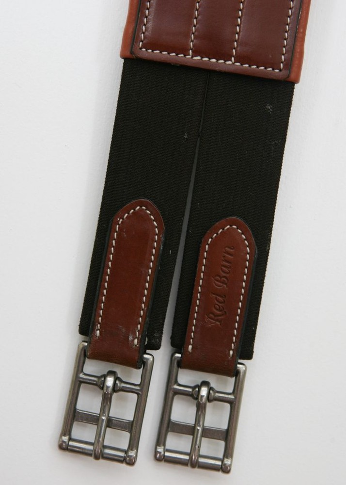 KL Select Red Barn Pace Jumping Girth 56" Brown Inv: 6034C