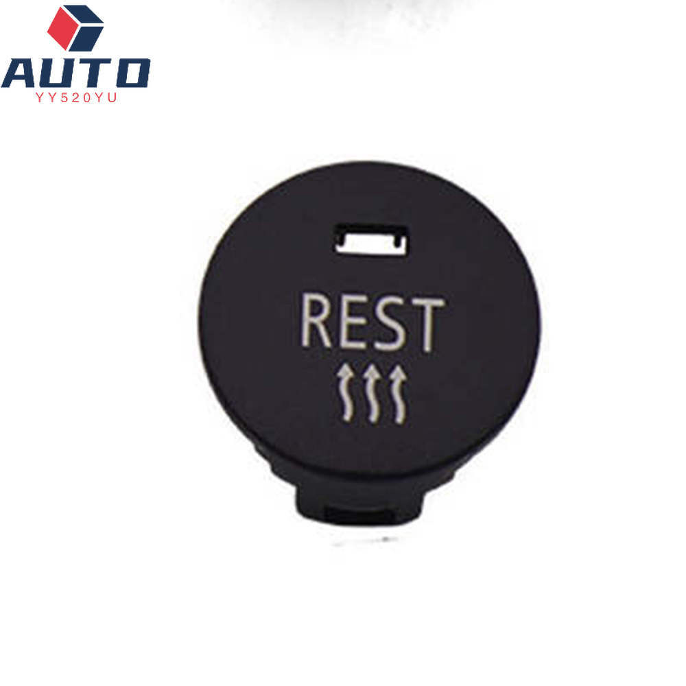 #+Central Control A/C Panel REST Switch Button Knob Cover For BMW 5' E60 E63 E64