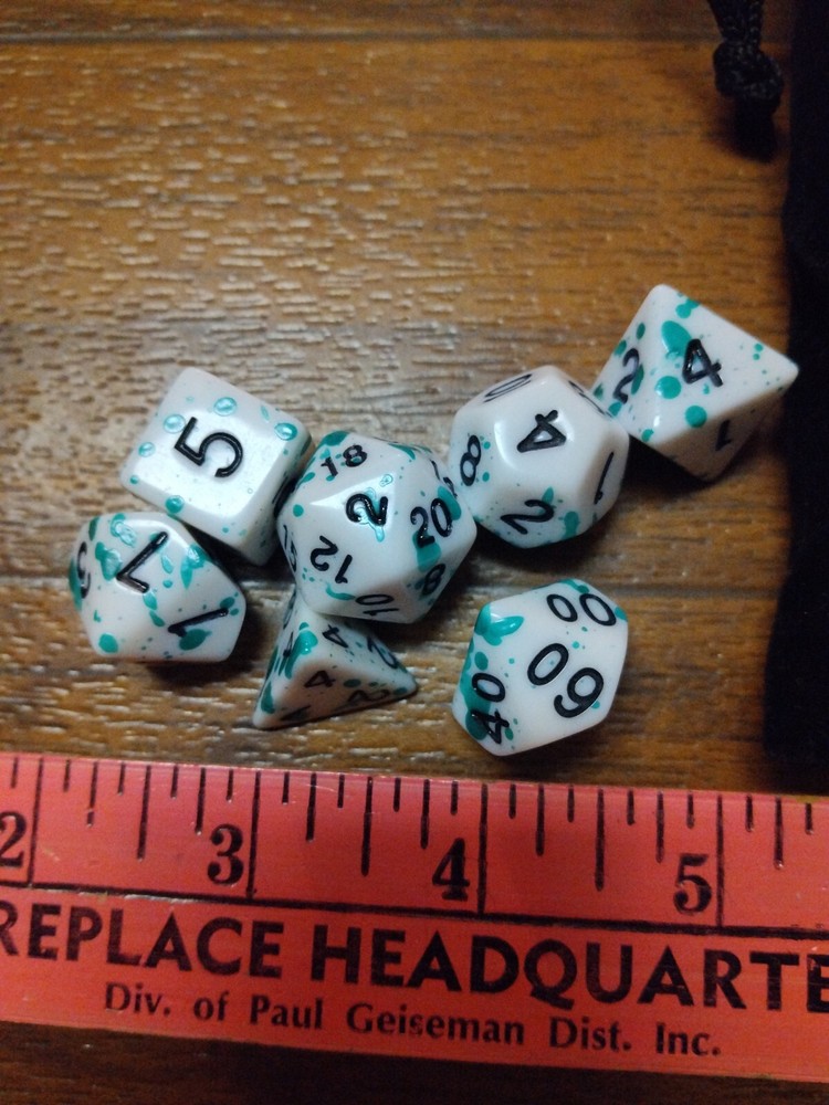 Misty Mountain Seven-piece Gaming Dice
