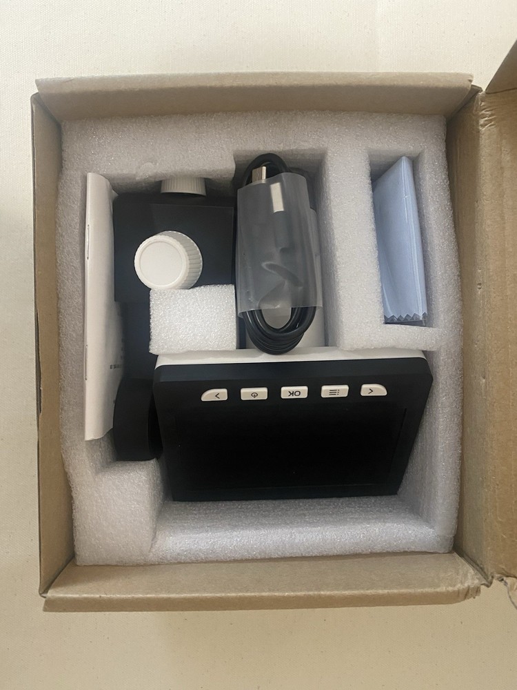 Digital Microscope, 4.3 Inch Digital Microscope 1000X Microscope, PC Compatible