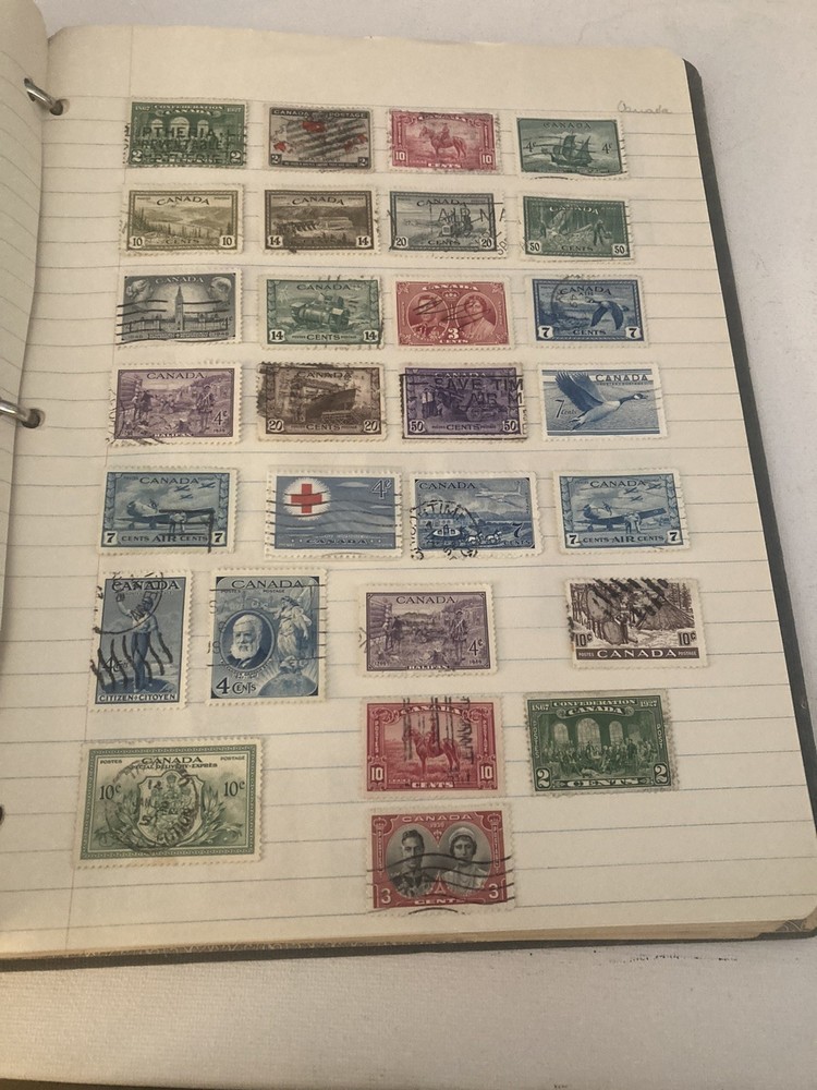 Foreign stamp album Lot# 6 Plus