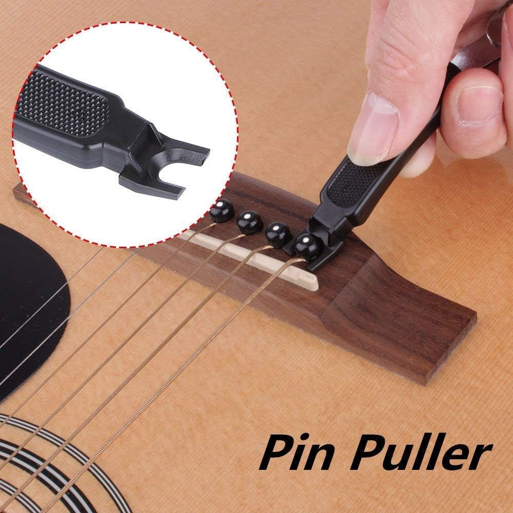 2 Set of 6 Classical Guitar Strings Replacement + 3 in 1 Guitar Restringing Tool