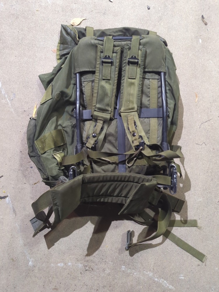 US Army Military Field Pack, Combat Backpack w/ Frame