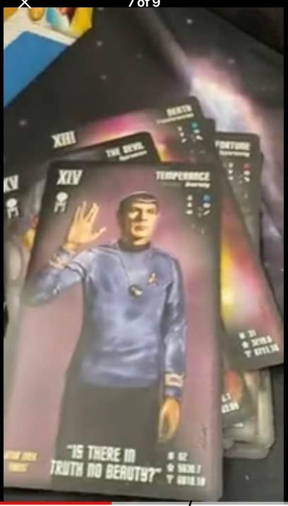 Star Trek Tarot - The Original Series (TOS Deck Plus Tutorial) Strega’s Library