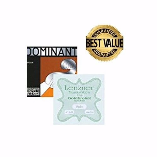 ***Thomastik Dominant Violin String Set 4/4 135B  with Goldbrokat E Ball