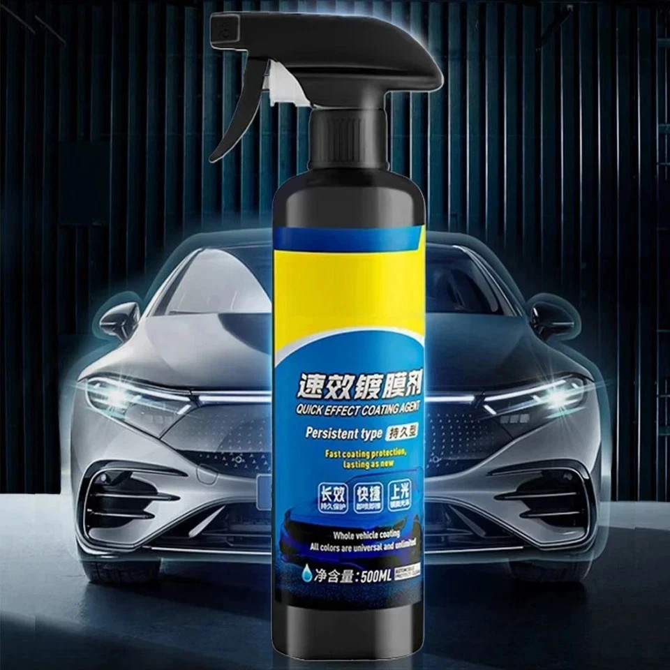 Car Coating Spray, Sopami Waterproof Layer Quick Effect Stains Agent 500ml