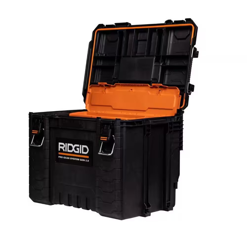Pro Gear System Gen 2.0 Durable XL 22 In. Stackable Tool Box for Storage and Tra