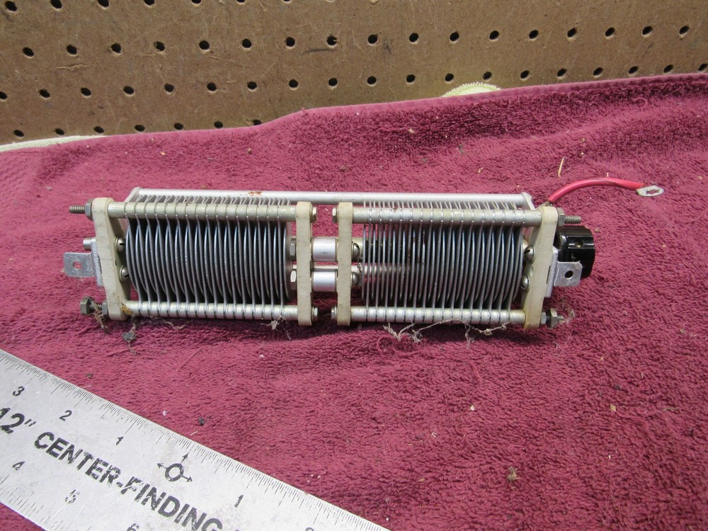 Vintage Johnson Air Variable Capacitor HAM Amplifier/Tuner 2x 20-210 pf +/-