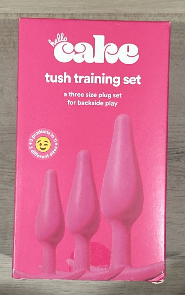Hello Cake Tush Training Set-3 Plug Set