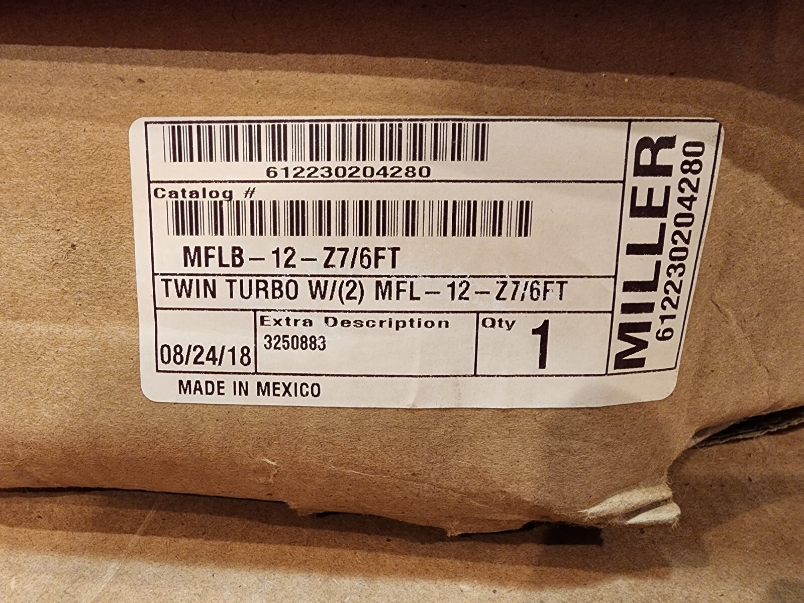 MILLER DUAL SRL 6FT 400LB CLIMBING POSITIONING SRL MFLB-12-Z7/6FT G9754412