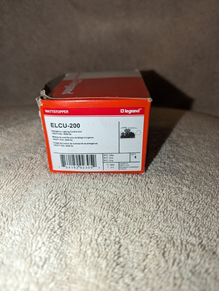 Legrand Wattstopper Elcu-200 Emergency Lighting Control Unit