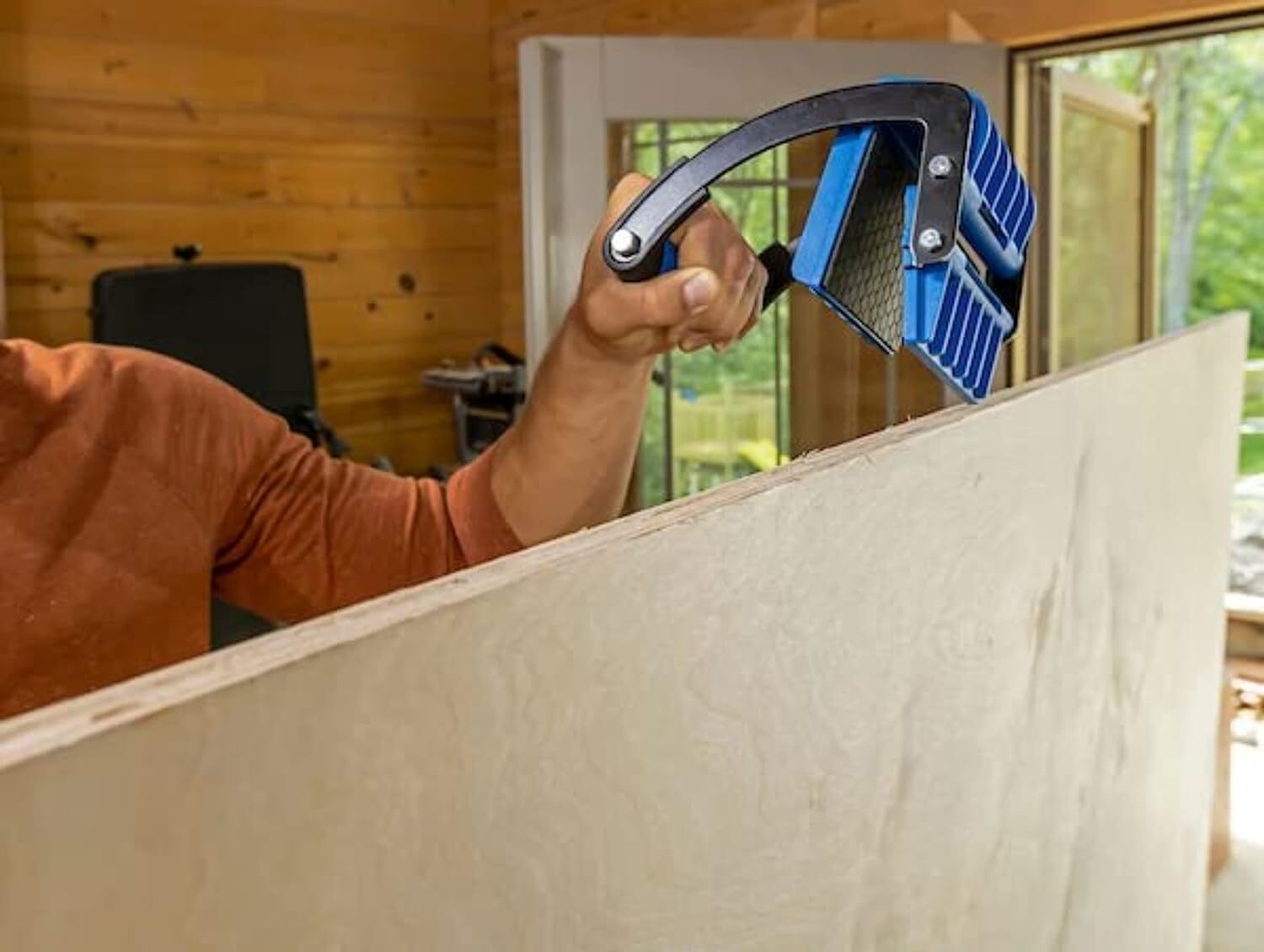 Kreg Panel Carrier - Easily Carry Plywood Boards & Large Panels - Ergonomic Grip