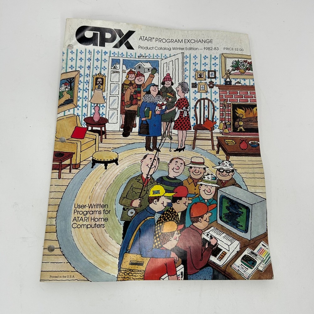 Atari Program Exchange Winter 1982-1983 Software Catalog APX