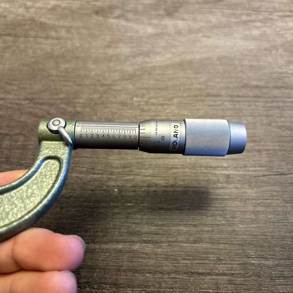 Vintage Micrometer Made In Poland