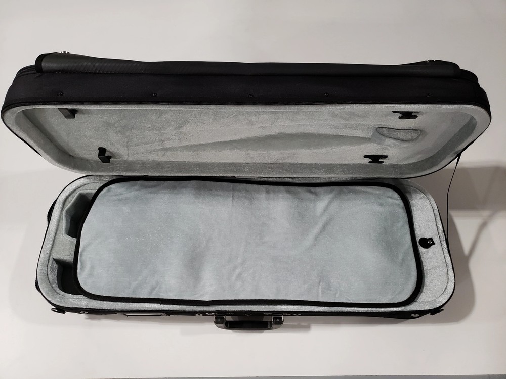 Semi Rigid Black Viola Solid Bag (15.5-inch viola)