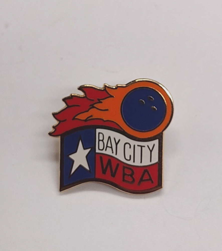 Bay City WBA Bowling Lapel Pin