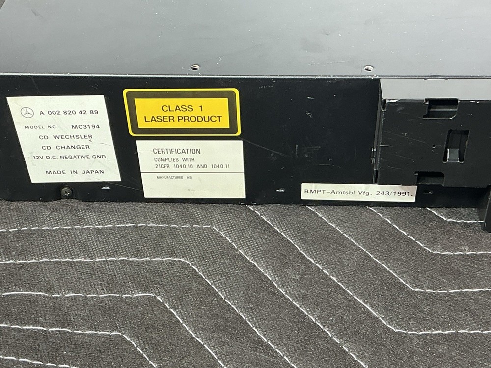Mercedes CD Changer 002-820-42-89