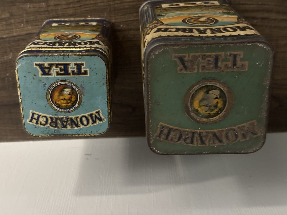 1923 Monarchs Tea Tins